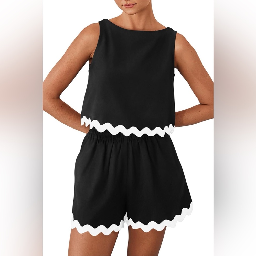 NWT PRETTYGARDEN Women’s 2 Piece Outfit Size Large (12-14)